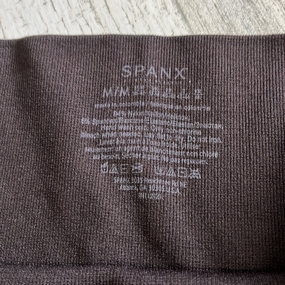 Spanx brown/black croc leggings size M - Picture 5 of 8